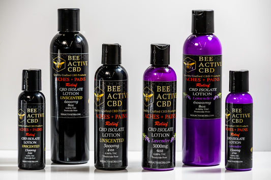 Bee Active CBD Lotions
