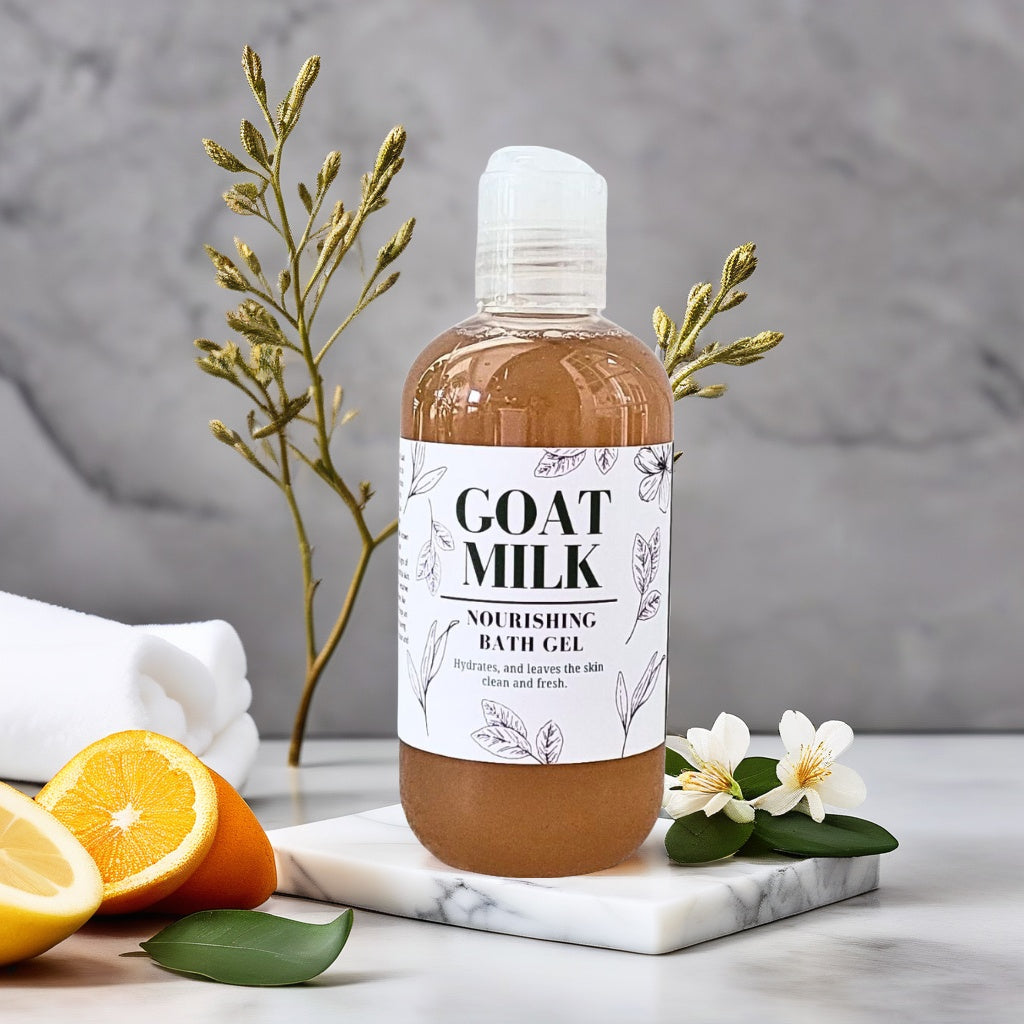Goat Milk Nourishing Body Wash Gel-1