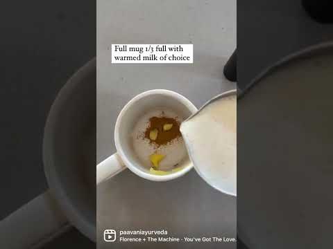 Golden Milk | Ayurvedic Elixir with Turmeric, Ashwagandha & Shatavari for Radiance & Relaxation