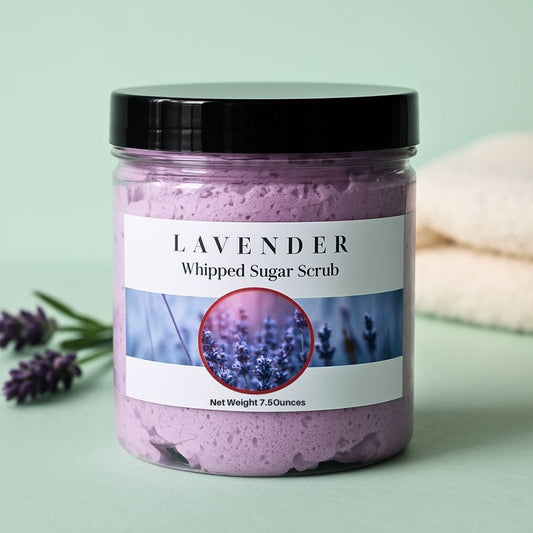 Relaxing Lavender Sugar Exfoliating Scrub-0